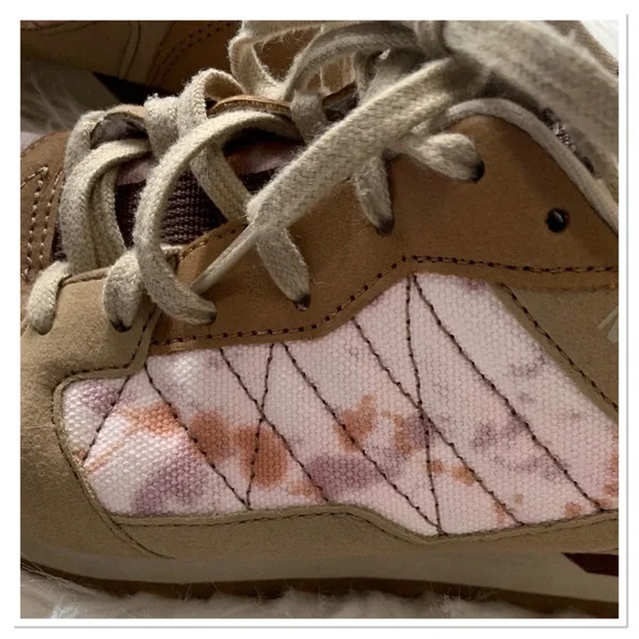Merrell Alpine Sneaker Lightweight Suede Leather Pink Tan Size 9 - Picture 8 of 16